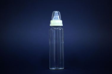 زجاجات رضاعة لغذاء الأطفال حديثي الولادة مصنوعة من الزجاج الصحي من OEM خالية من مادة BPA