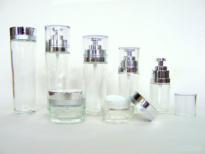 150ML 120ML 100ML 50ML Frosting Empty Cosmetic Glass Bottles for Lotion Essence and Cream
